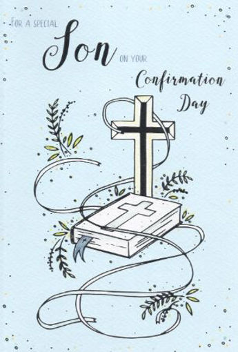 Picture of SPECIAL SON CONFIRMATION DAY CARD